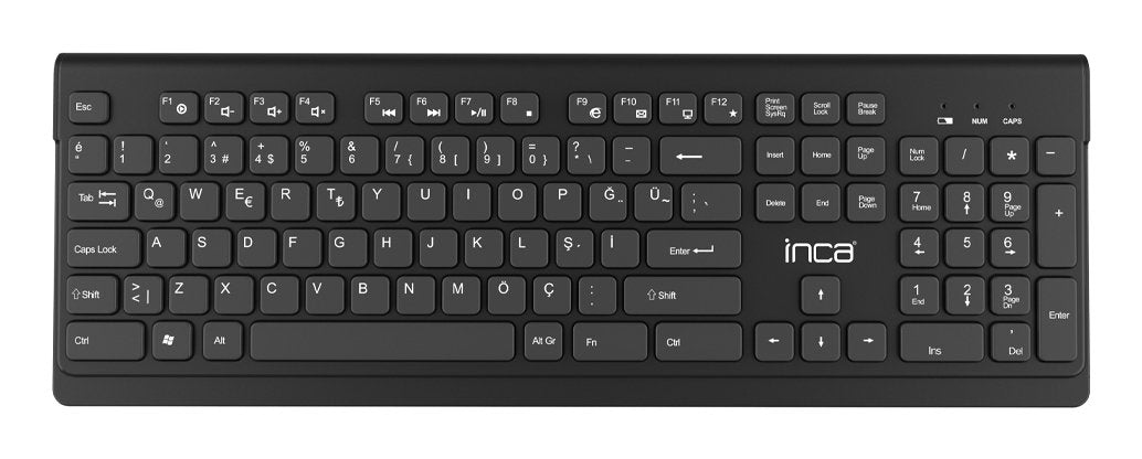 EAN 8681949010484 - Inca IWS-519 teclado Ratón incluido Oficina RF inalámbrico Negro imagen 4