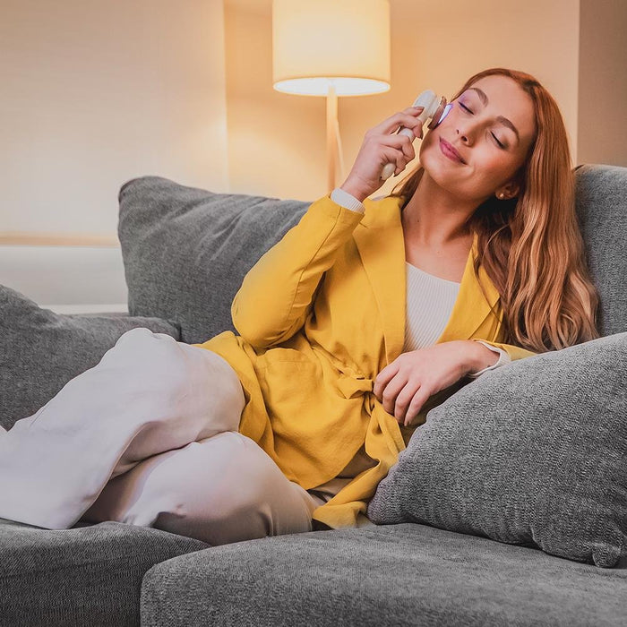 EAN 8435484044509 - Cecotec Bamba FaceCare LightSonic Cara Rosa, Blanco imagen 10