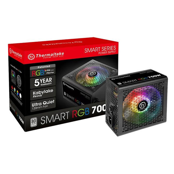 EAN 4711246870475 - Thermaltake Smart RGB unidad de fuente de alimentación 700 W 20+4 pin ATX ATX Negro imagen 5