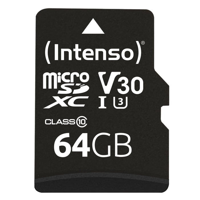 EAN 4034303022366 - Intenso 3433490 memoria flash 64 GB MicroSDXC UHS-I Clase 10 imagen 1