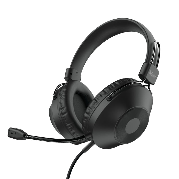 EAN 8713439241853 - Trust HS-250 Auriculares Alámbrico Diadema Llamadas/Música Negro imagen 3