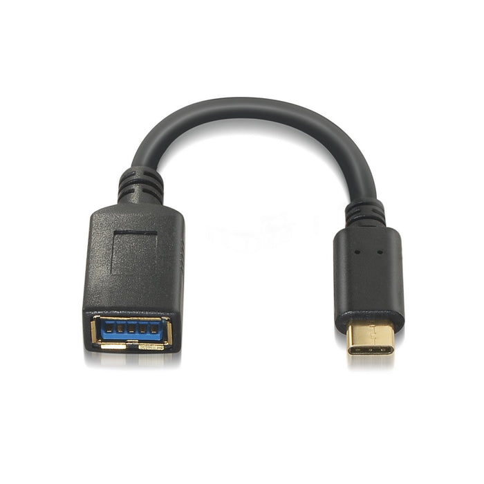EAN 8436574700619 - AISENS A107-0062 cable USB USB 3.2 Gen 1 (3.1 Gen 1) 0,15 m USB C USB A Negro imagen 2
