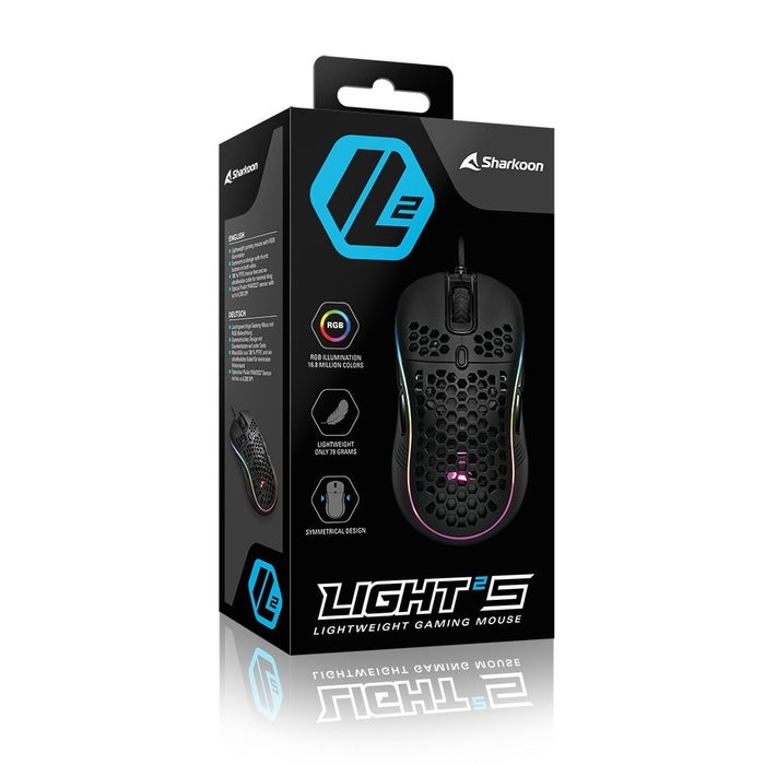 EAN 4044951029303 - Sharkoon Light² S ratón Juego Ambidextro USB tipo A Óptico 6200 DPI imagen 6