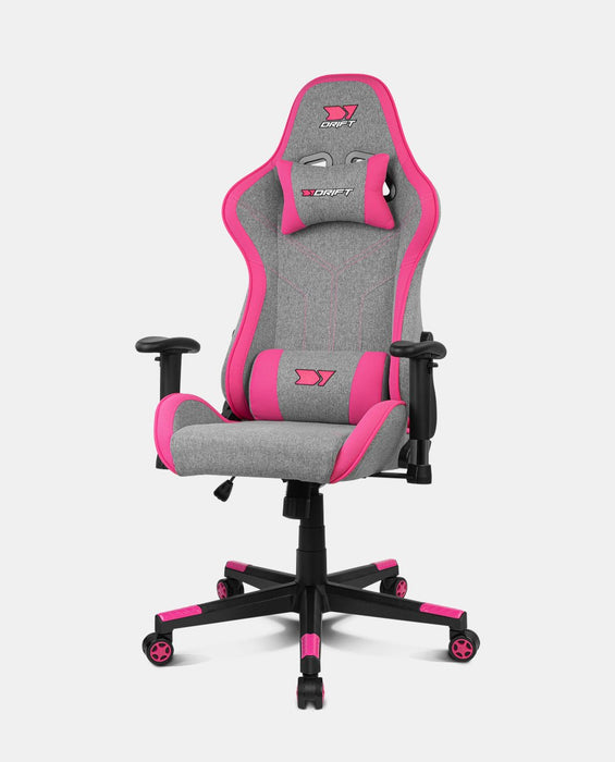 EAN 8436587973840 - DRIFT DR90 PRO Silla para videojuegos de PC Asiento acolchado Gris, Rosa imagen 1