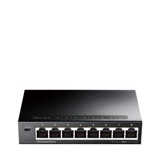 EAN 6971690790554 - Cudy GS108 switch Gigabit Ethernet (10/100/1000) Negro imagen 1
