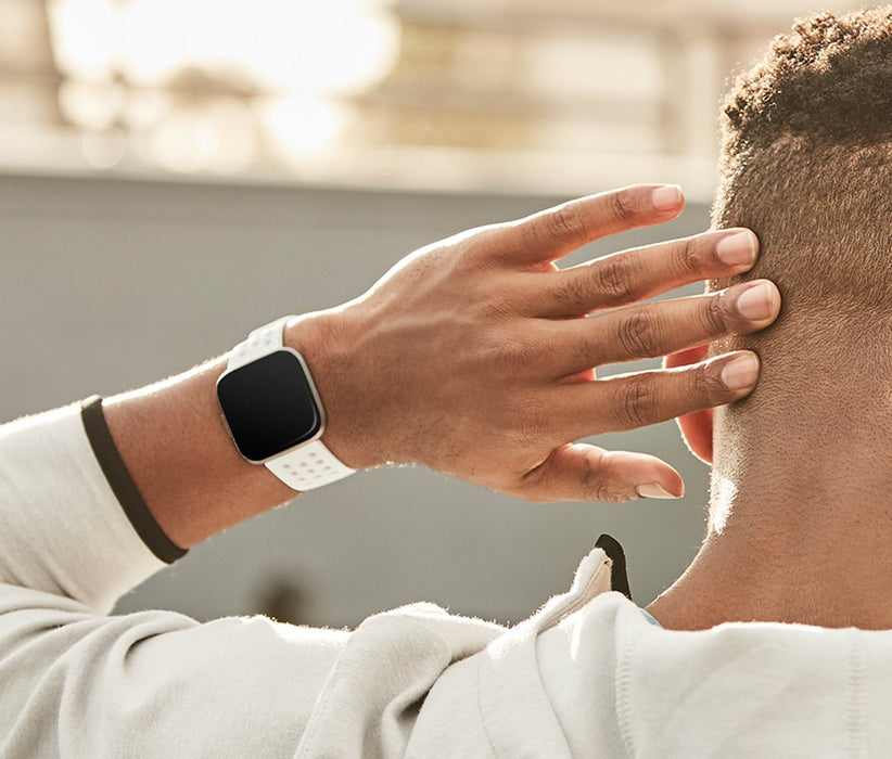 EAN 0811138034948 - Fitbit FB171SBWTS Accesorios para dispositivos vestibles inteligentes Grupo de rock Blanco Aluminio, Elas imagen 4