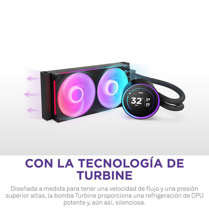 EAN 5056547204147 - NZXT Kraken Elite 240 RGB Procesador Sistema de refrigeración líquida todo en uno 12 cm Negro 1 pieza(s) imagen 7