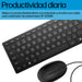 EAN 0198122956791 - HP Wired Desktop 320MK Mouse and Keyboard teclado Ratón incluido USB Negro imagen 2