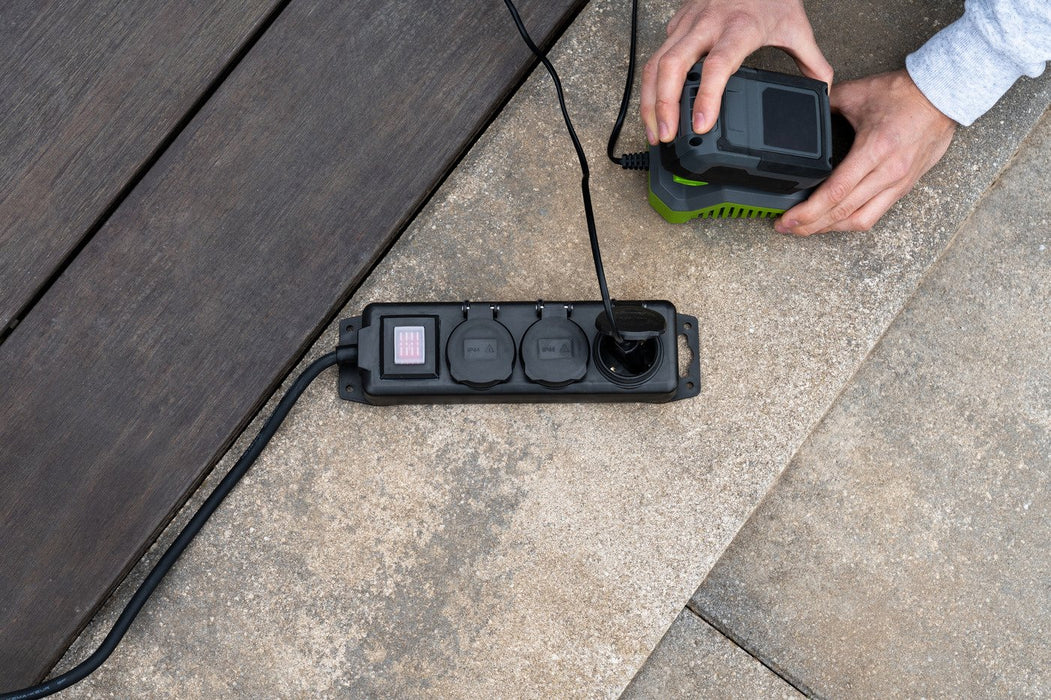 EAN 4007123684328 - Brennenstuhl 1159950013 base múltiple 2 m 3 salidas AC Interior / exterior Negro imagen 9