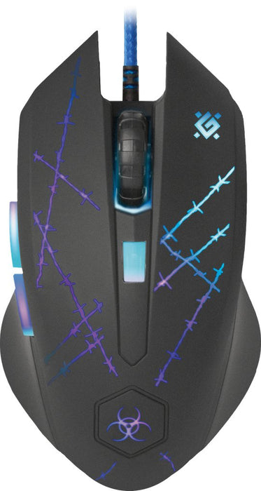 EAN 4714033520201 - Defender Forced GM-020L ratón Juego Ambidextro USB tipo A Óptico 3200 DPI imagen 3