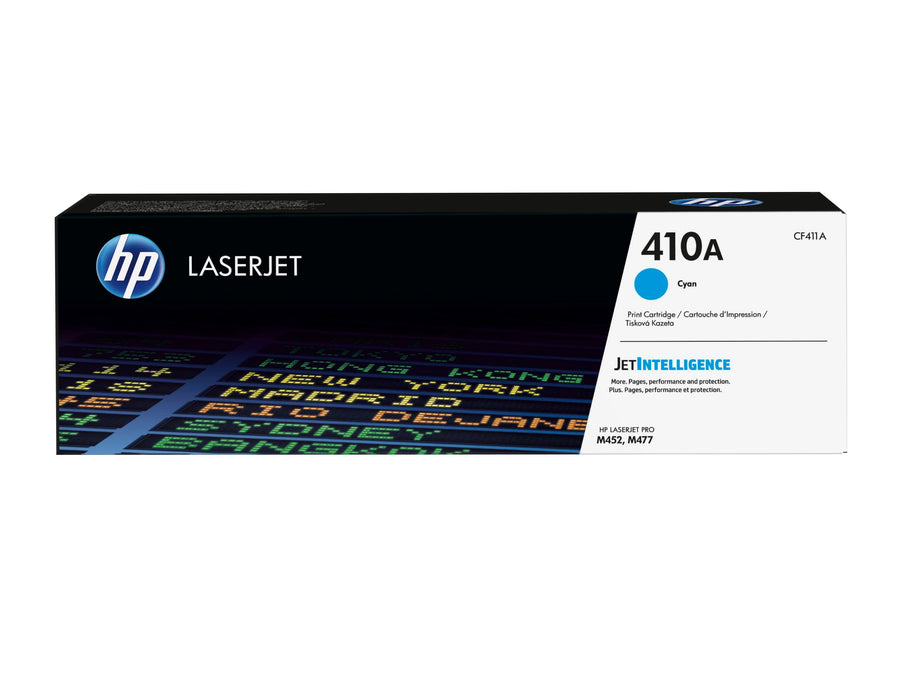 EAN 0888793807514 - HP 410A Cyan Original LaserJet Toner Cartridge cartucho de tóner 1 pieza(s) imagen 1