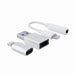EAN 8436556140310 - CoolBox COO-CKIT-APPL cambiador de género para cable 3.5 mm Lightning Blanco imagen 1