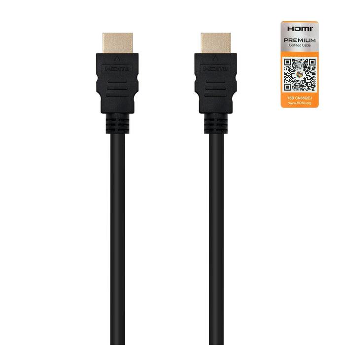 EAN 8433281007697 - Nanocable HDMI V2.0, 3m cable HDMI HDMI tipo A (Estándar) Negro imagen 2