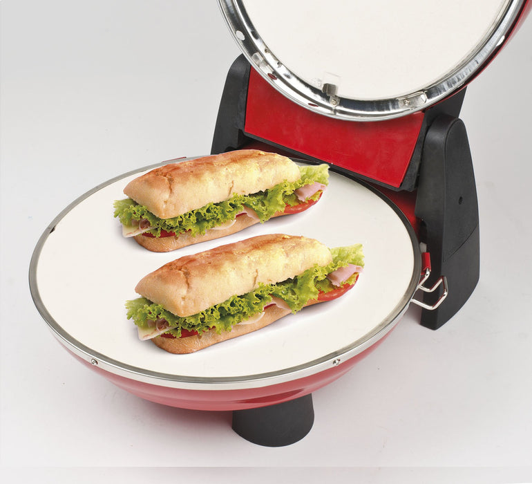 EAN 8056095873533 - G3 Ferrari Pizzeria Snack Napoletana fabricante de pizza y hornos 1 Pizza(s) 1200 W Negro, Rojo imagen 7