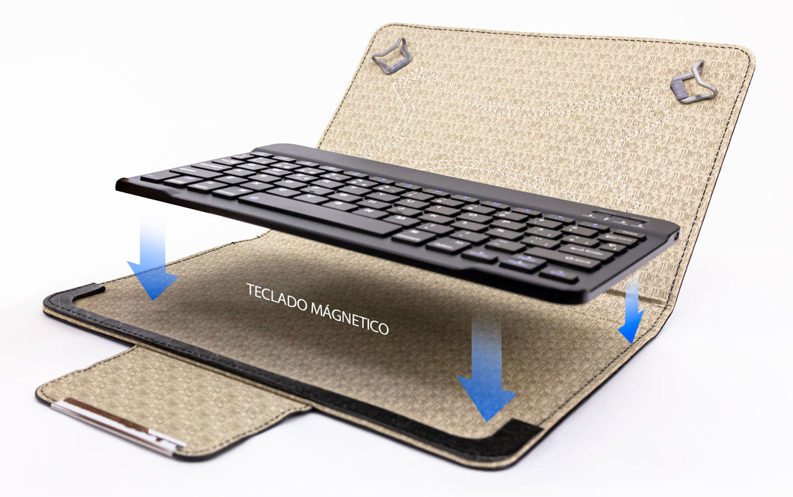 EAN 8436550235364 - TALIUS TAL-CV3007BLK funda para tablet 25,4 cm (10") Funda delantera Negro imagen 3