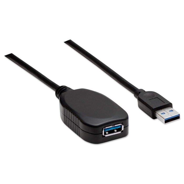 EAN 0766623150712 - Manhattan 150712 cable USB USB 3.2 Gen 1 (3.1 Gen 1) 5 m USB A Negro imagen 2