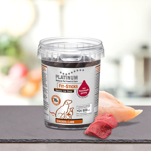 EAN 4260208740085 - Platinum Fit-Sticks Chicken + Lamb Perro Snacks Pollo, Cordero 300 g imagen 1