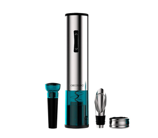 EAN 8435484023108 - Cecotec 02310 sacacorchos Abridor de vino eléctrico Azul, Acero inoxidable imagen 1