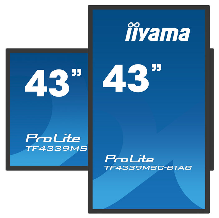 EAN 4948570118045 - iiyama ProLite TF4339MSC-B1AG pantalla para PC 109,2 cm (43") 1920 x 1080 Pixeles Full HD LED Pantalla tá imagen 5