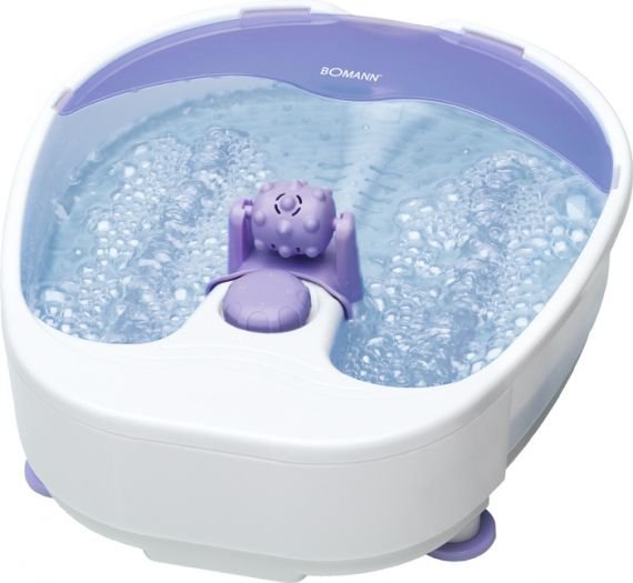 EAN 4004470800005 - Bomann FM 8000 CB bañera de pies 90 W Violeta, Blanco imagen 1