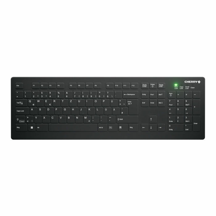 EAN 7061111072433 - CHERRY AK-C8112 teclado Médico RF inalámbrico QWERTZ Alemán Negro imagen 1
