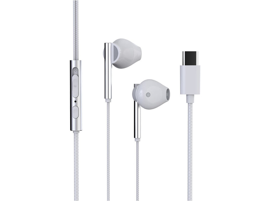 EAN 8011000027784 - Trevi HMP 700 C Auriculares Alámbrico Dentro de oído Llamadas/Música USB Tipo C Blanco imagen 1