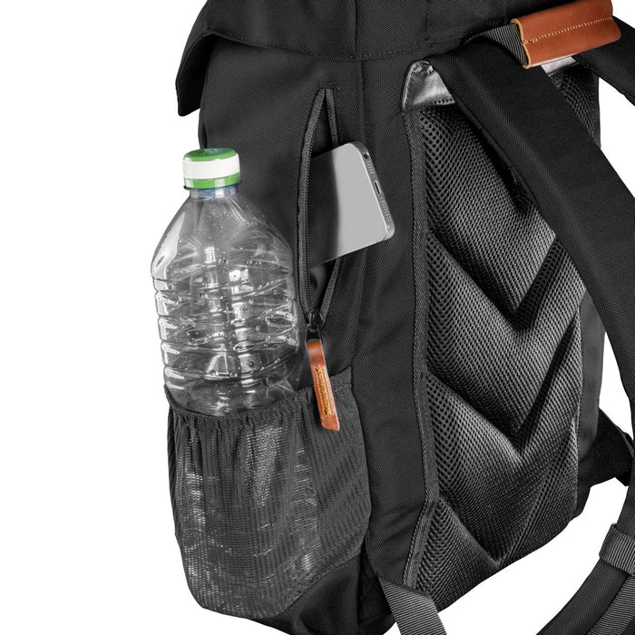 EAN 4056929215021 - Mantona Luis junior mochila Negro, Marrón Cuero, Metal, Poliéster, Sintético imagen 4