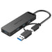 EAN 6922794746916 - Vention CHTBB hub de interfaz USB 3.2 Gen 1 (3.1 Gen 1) Type-A + Type-C 5000 Mbit/s Negro imagen 1