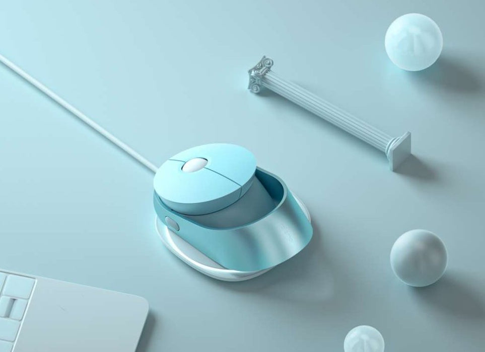 EAN 6940056135131 - Rapoo Ralemo Air 1 ratón Viajes RF Wireless + Bluetooth Óptico 1600 DPI imagen 6