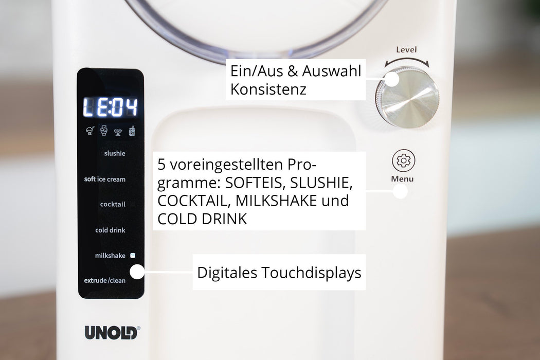 EAN 4011689489501 - Unold 2in1-Slush und Softeismaschine Sofie 48950 2 L 150 W imagen 4