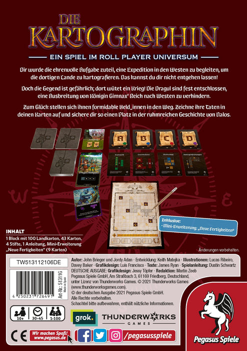 EAN 4250231726491 - Pegasus Spiele Die Kartographin Juego de mesa Viaje/aventura imagen 4