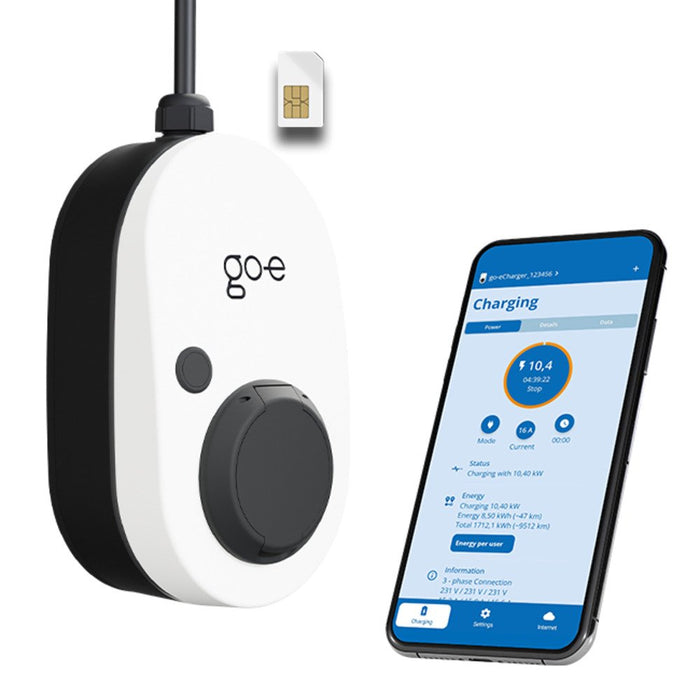 EAN 9120087411986 - go-e Gemini 2.0 Negro, Blanco Pared 3 imagen 2