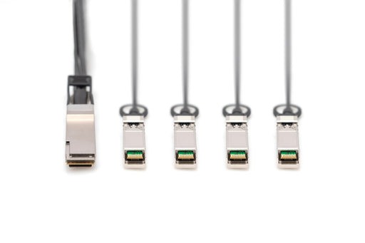 EAN 4016032485018 - Digitus DN-81325 Cable de fibra óptica e InfiniBand SFP+ 4x QSFP+ Negro imagen 2