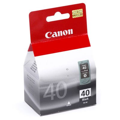 EAN 0013803051254 - Canon PG-40 Black Cartridge cartucho de tinta Original Negro imagen 1