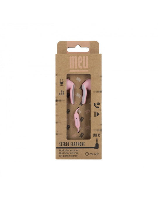 EAN 8426801165410 - Muvit E56 Auriculares Alámbrico Dentro de oído Llamadas/Música Rosa imagen 5