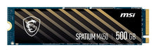 EAN 4711377341547 - MSI Spatium M450 PCIe 4.0 NVMe M.2 500GB V1 PCI Express 4.0 3D NAND imagen 5