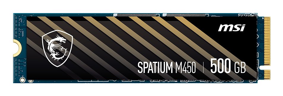 EAN 4711377022477 - MSI Spatium M450 PCIe 4.0 NVMe M.2 500GB PCI Express 4.0 3D NAND imagen 5