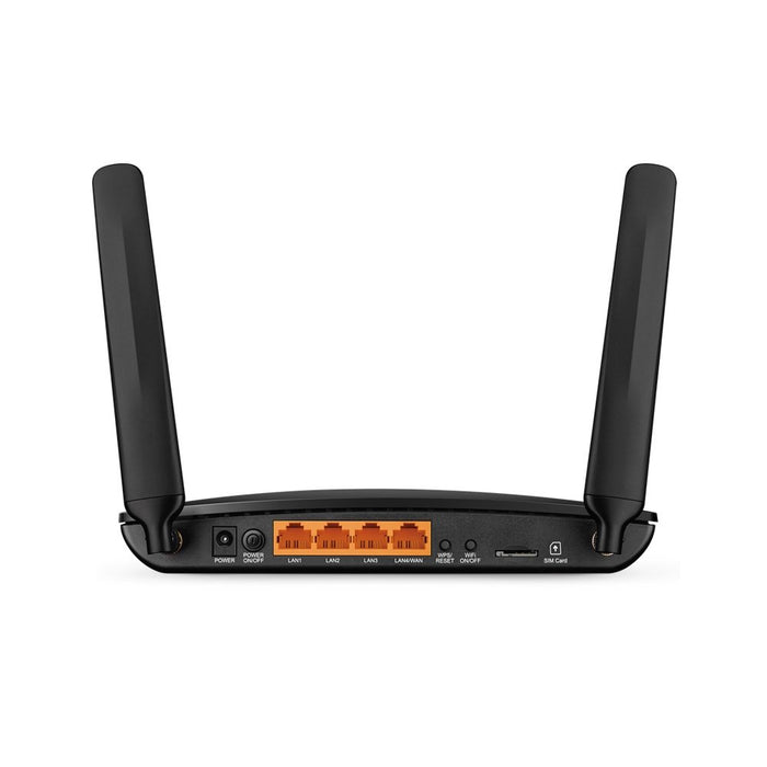 EAN 6935364089672 - TP-Link TL-MR150 router inalámbrico Ethernet rápido Banda única (2,4 GHz) 4G Negro imagen 3