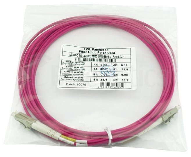 EAN 4063232618203 - BlueOptics SFP3131FU30MK Cable de fibra óptica e InfiniBand 30 m LC Magenta imagen 5