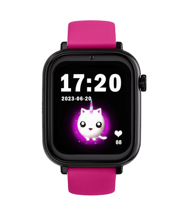 EAN 8495390778301 - SaveFamily GPSSWPNEGRSILFUCSIA Relojes inteligentes y deportivos 4,7 cm (1.85") 40 mm Digital Pantalla tá imagen 2