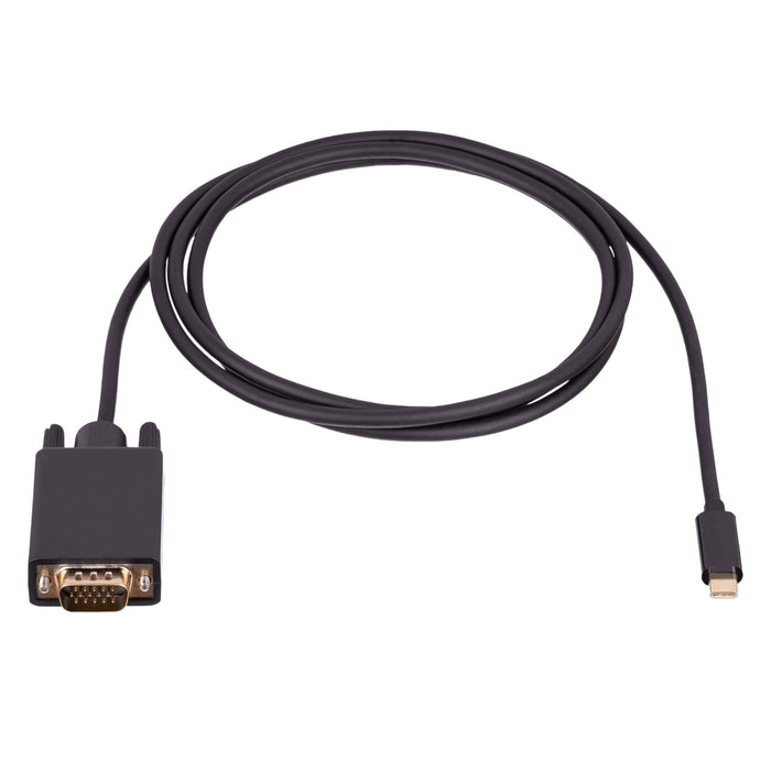 EAN 5901720136770 - Akyga AK-AV-17 adaptador de cable de vídeo 1,5 m VGA (D-Sub) USB Tipo C Negro imagen 1