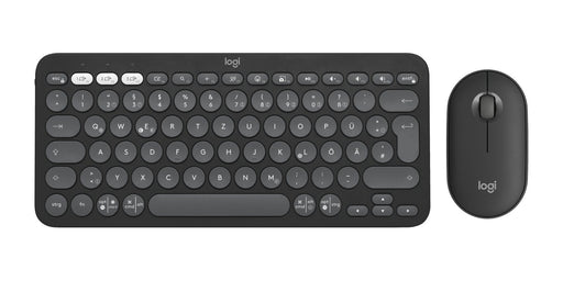 EAN 5099206115811 - Logitech 920-012203 teclado Ratón incluido Universal RF Wireless + Bluetooth QWERTZ Alemán Grafito imagen 1