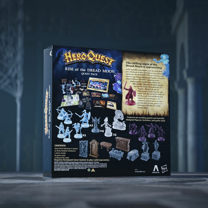 EAN 5010996161918 - Hasbro Gaming Avalon Hill HeroQuest Expansión de juego de mesa Viaje/aventura imagen 14