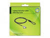 EAN 4043619206919 - DeLOCK 20691 cable antirrobo Negro, Plata 1,5 m imagen 4