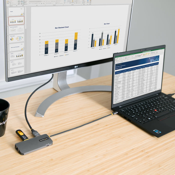 EAN 0065030897372 - StarTech.com 127B-USBC-MULTIPORT base para portátil y replicador de puertos Alámbrico USB 3.2 Gen 1 (3.1  imagen 10