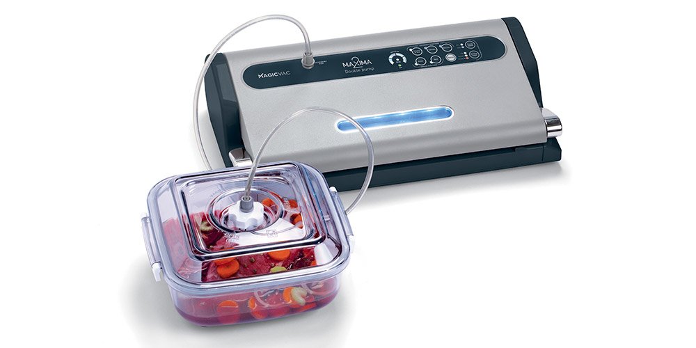 EAN 8018294010843 - Magic Vac Maxima 2 sellador al vacío 820 mbar Gris imagen 2