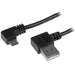 EAN 0065030862431 - StarTech.com USB2AUB2RA1M cable USB USB 2.0 USB A Micro-USB B Negro imagen 1