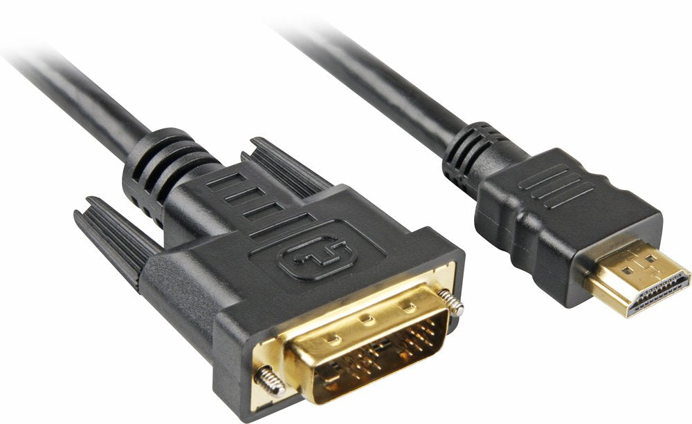 EAN 4044951009053 - Sharkoon 4044951009053 adaptador de cable de vídeo 2 m HDMI DVI-D Negro imagen 1