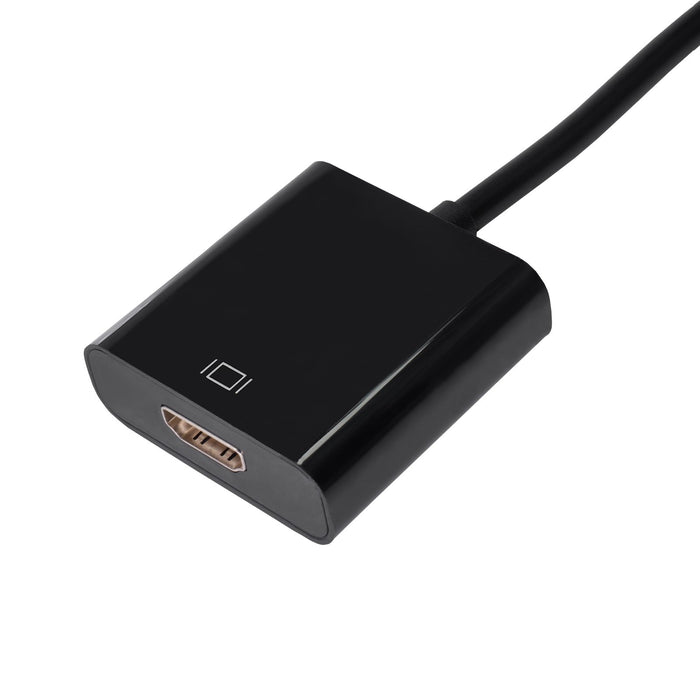 EAN 5901720130624 - Akyga AK-AD-11 adaptador de cable de vídeo 0,15 m HDMI tipo A (Estándar) DisplayPort Negro imagen 2