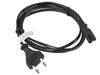 EAN 5901969409802 - Lanberg CA-C7CA-10CC-0018-BK cable de transmisión Negro 1,8 m C7 acoplador CEE7/16 imagen 1